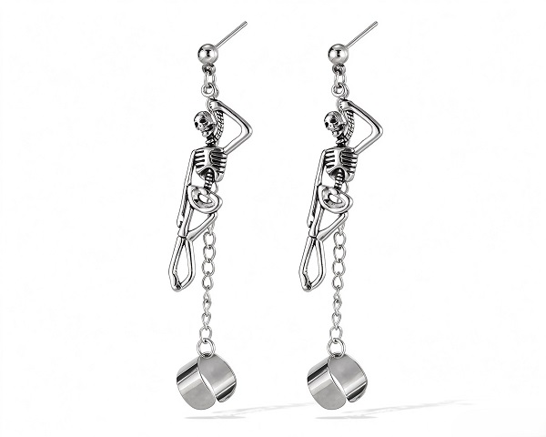 FASHION SKULL EARRINGS