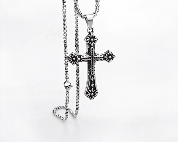 FLWOER CROSS PENDANTS