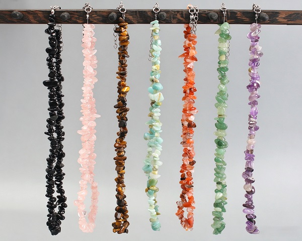 GEMSTOME BEADS NECKLACE